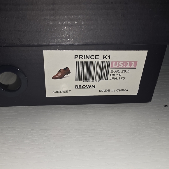 Bruno Marc | Boy's Tan Dress Shoes - Picture 6 of 6